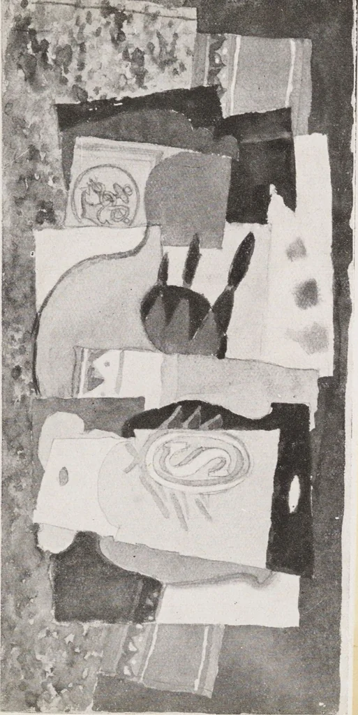 An illustration from Zehn Jahre Sturm : Gesamtschau : September 1921, hundertste Ausstellung, 1921, leaf 21