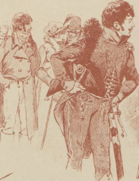 An illustration from IIe exposition de la Société de la miniature, de l'aquarelle et des arts précieux, 1912, leaf 9