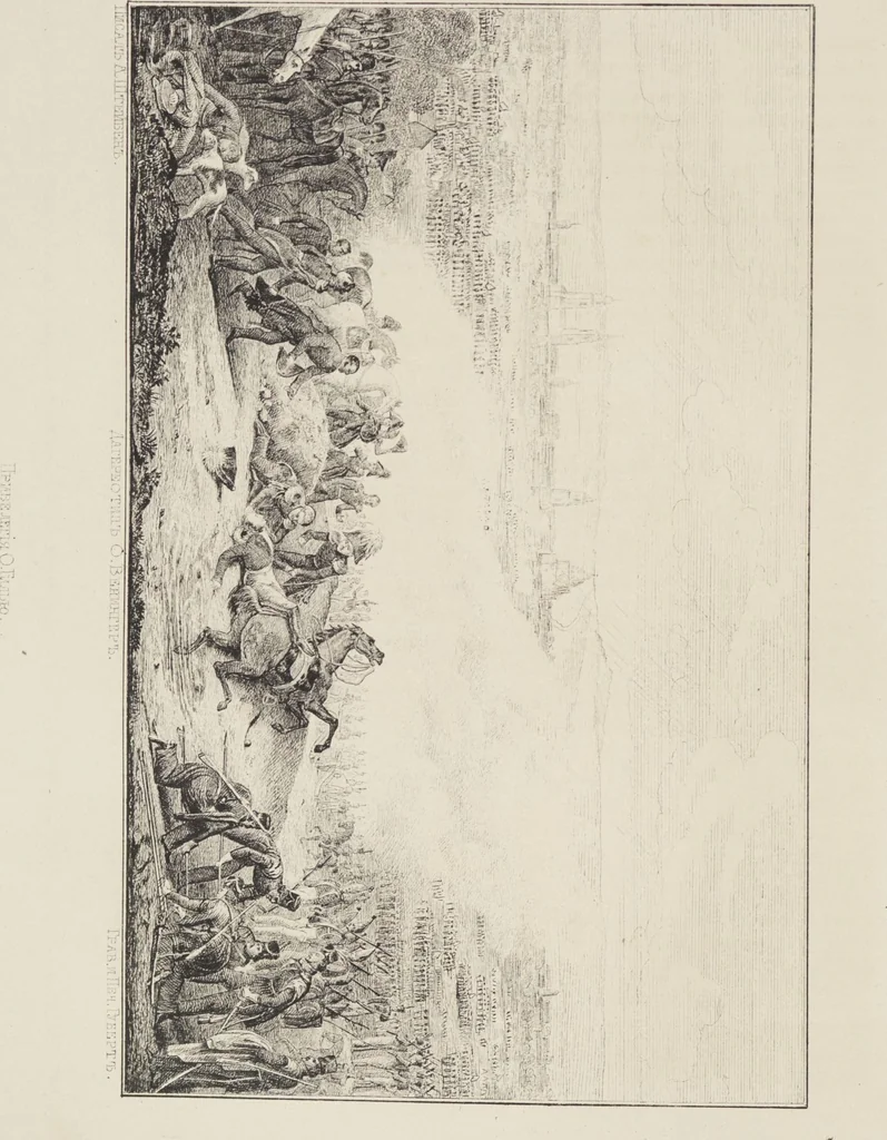An illustration from L'Artiste russe, revue des beaux-arts et de la littérature : [1847, Volume 3] / rédigée par une société d'artistes et d'hommes de lettres et publiée par J.Guillou, 1847, leaf 44