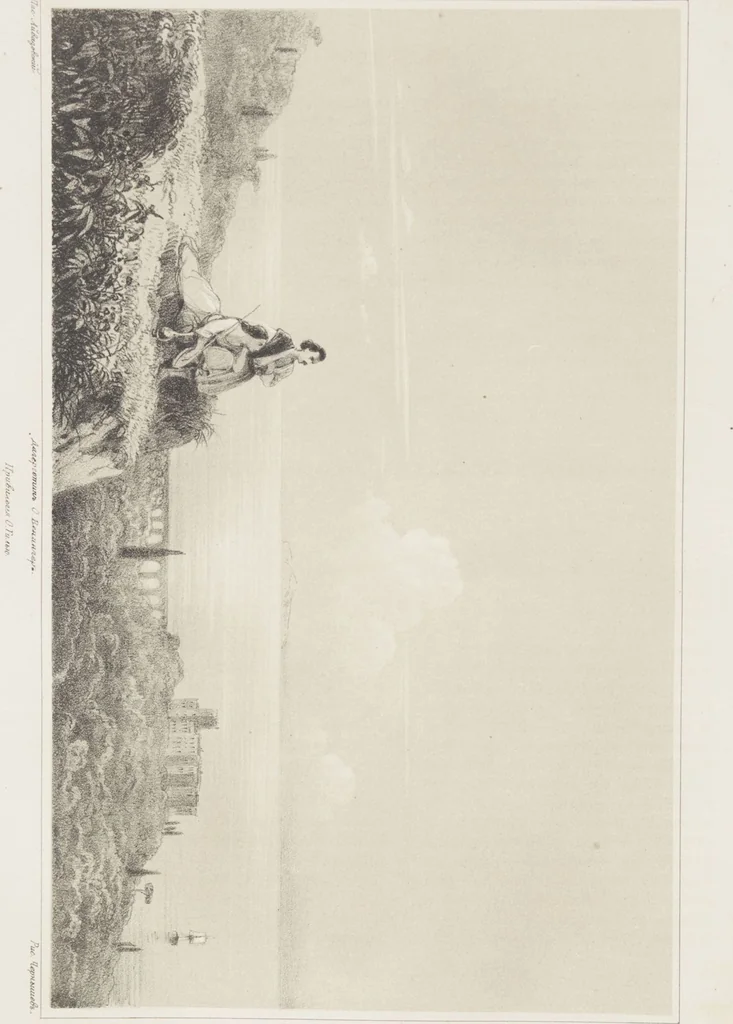 An illustration from L'Artiste russe, revue des beaux-arts et de la littérature : [1847, Volume 3] / rédigée par une société d'artistes et d'hommes de lettres et publiée par J.Guillou, 1847, leaf 84
