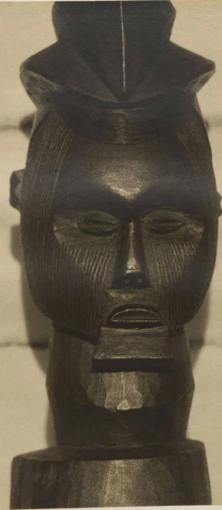 An illustration from African negro sculpture / photographed by Charles Sheeler with a preface by Marius de Zayas, 1918, leaf 26