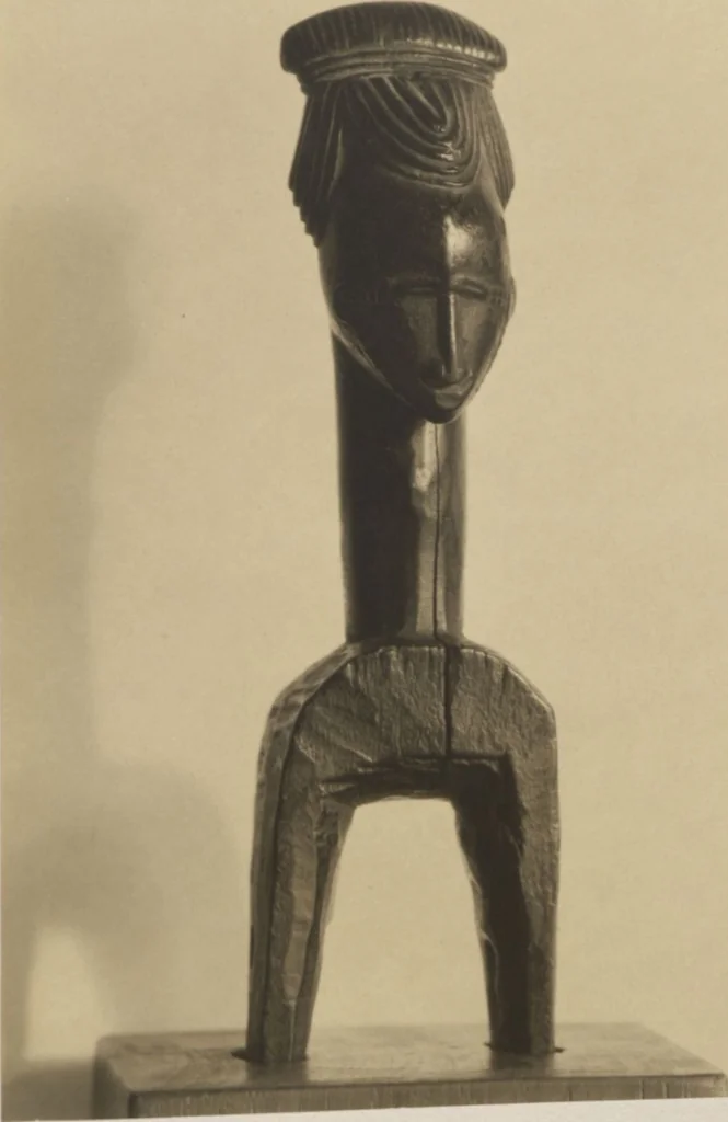 An illustration from African negro sculpture / photographed by Charles Sheeler with a preface by Marius de Zayas, 1918, leaf 28