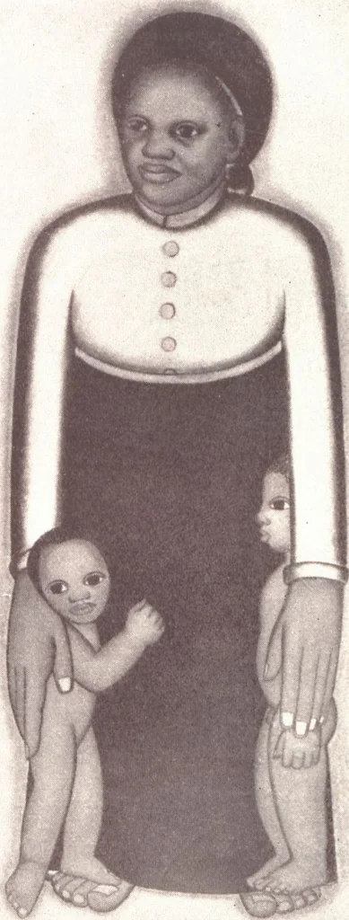 An illustration from Exhibition of work by Negro artists / presented by the Harmon Foundation in cooperation with the National Alliance of Art and Industry at the Art Center, 1933, leaf 31