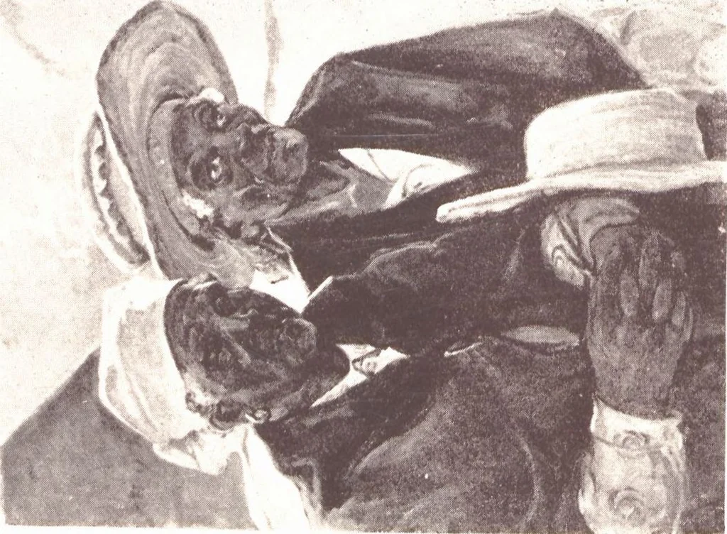 An illustration from Exhibition of work by Negro artists / presented by the Harmon Foundation in cooperation with the National Alliance of Art and Industry at the Art Center, 1933, leaf 32