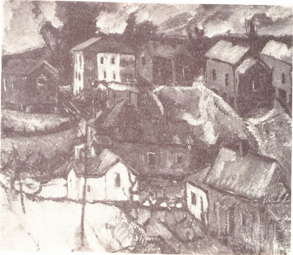 An illustration from Exhibition of work by Negro artists / presented by the Harmon Foundation in cooperation with the National Alliance of Art and Industry at the Art Center, 1933, leaf 38