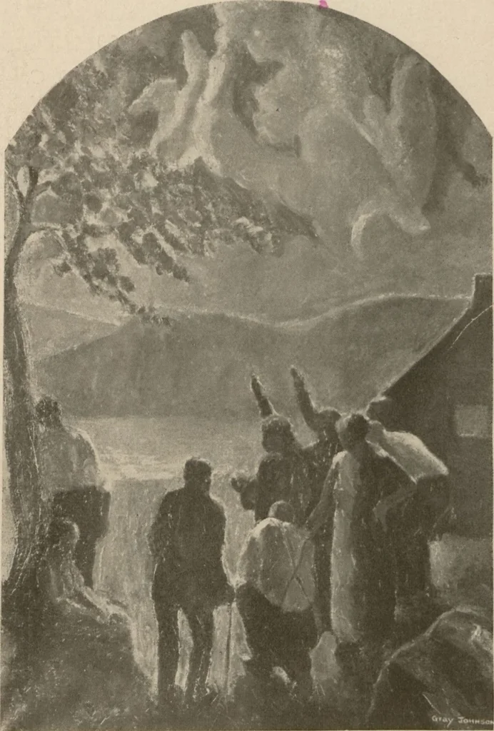 An illustration from Exhibit of fine arts by American Negro artists / presented by the Harmon Foundation and the Commission on the Church and Race Relations, Federal Council of Churches, 1929, leaf 16