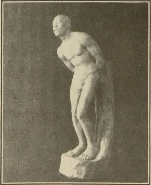 An illustration from Exhibit of fine arts by American Negro artists / presented by the Harmon Foundation and the Commission on the Church and Race Relations, Federal Council of Churches, 1929, leaf 6