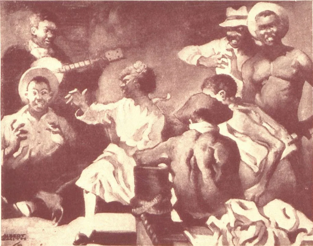 An illustration from An exhibition of the work of Negro artists / presented by the Harmon Foundation at the Art Center, 1931, leaf 30