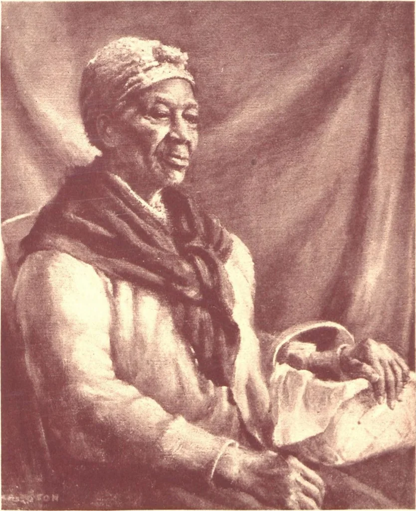 An illustration from An exhibition of the work of Negro artists / presented by the Harmon Foundation at the Art Center, 1931, leaf 48
