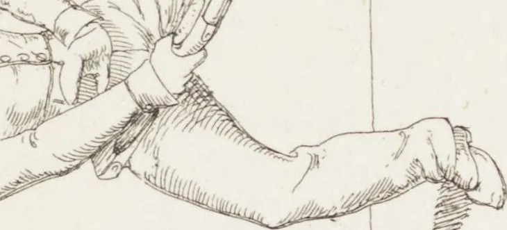 An illustration from Bajonnetir-Reglement für die Grossherzoglich Hessische Infanterie, 1836, leaf 205