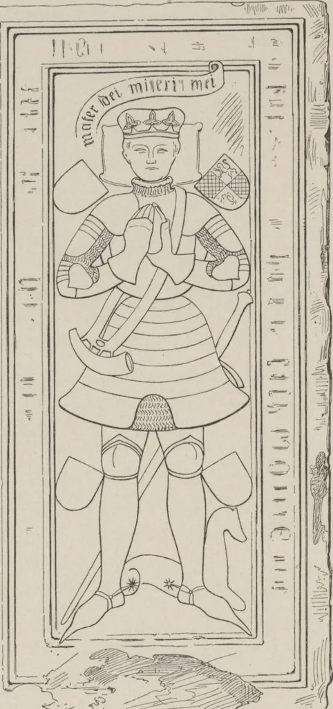 An illustration from Geschichte der Solinger Klingenindustrie / von Rudolf Cronau, 1885, leaf 28