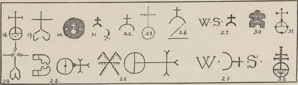 An illustration from Geschichte der Solinger Klingenindustrie / von Rudolf Cronau, 1885, leaf 32