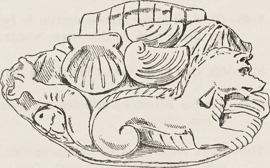 An illustration from Beschreibung römischer Altertümer [volume 1] / gesammelt von Carl Anton Niessen, 1911, leaf 290