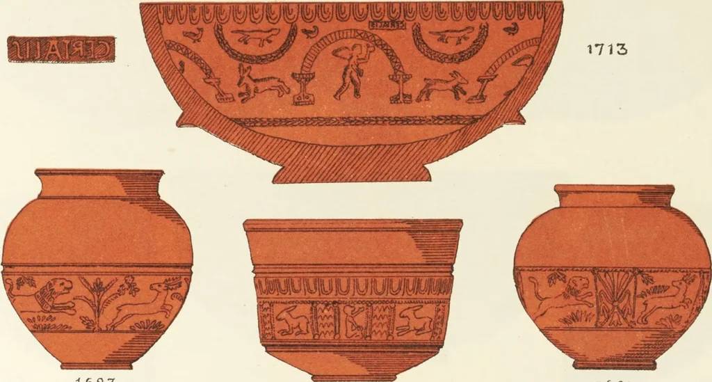 An illustration from Beschreibung römischer Altertümer [volume 2] / gesammelt von Carl Anton Niessen, 1911, leaf 123