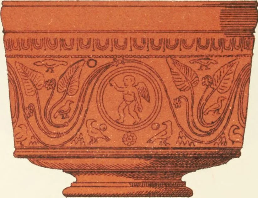 An illustration from Beschreibung römischer Altertümer [volume 2] / gesammelt von Carl Anton Niessen, 1911, leaf 123