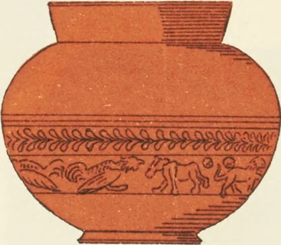An illustration from Beschreibung römischer Altertümer [volume 2] / gesammelt von Carl Anton Niessen, 1911, leaf 123