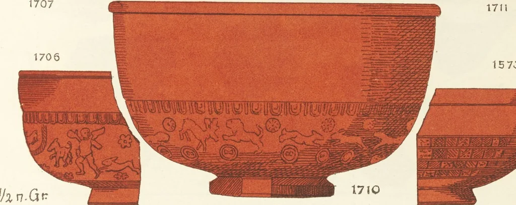 An illustration from Beschreibung römischer Altertümer [volume 2] / gesammelt von Carl Anton Niessen, 1911, leaf 127