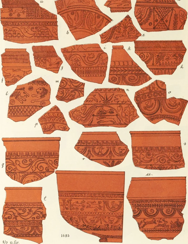 An illustration from Beschreibung römischer Altertümer [volume 2] / gesammelt von Carl Anton Niessen, 1911, leaf 131