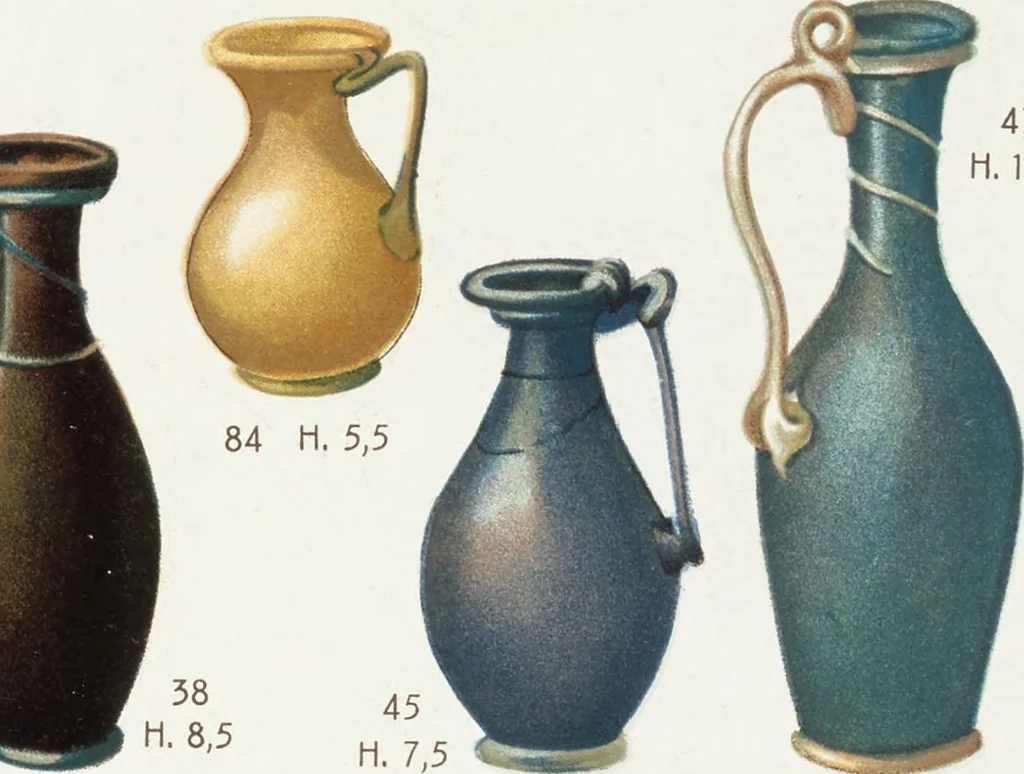 An illustration from Beschreibung römischer Altertümer [volume 2] / gesammelt von Carl Anton Niessen, 1911, leaf 15