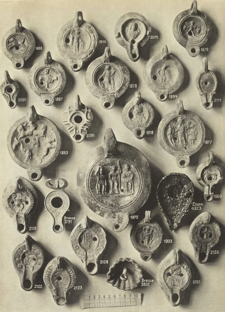 An illustration from Beschreibung römischer Altertümer [volume 2] / gesammelt von Carl Anton Niessen, 1911, leaf 163
