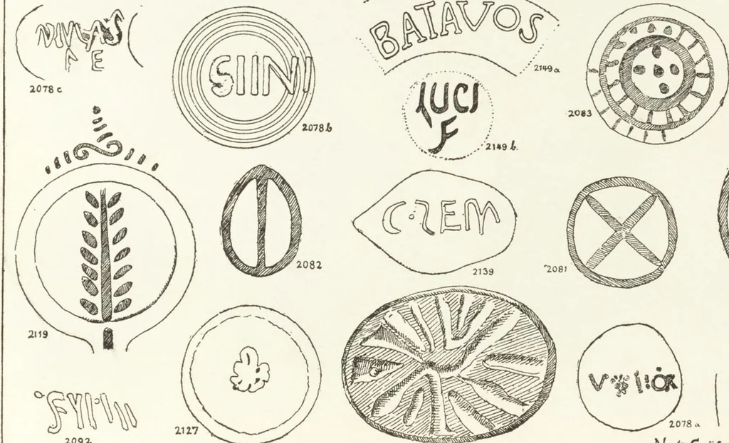 An illustration from Beschreibung römischer Altertümer [volume 2] / gesammelt von Carl Anton Niessen, 1911, leaf 173