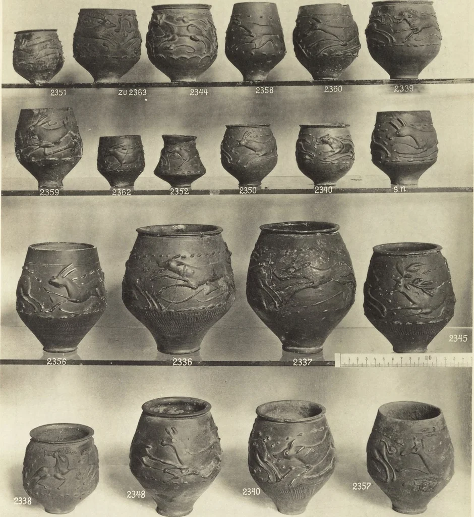 An illustration from Beschreibung römischer Altertümer [volume 2] / gesammelt von Carl Anton Niessen, 1911, leaf 175