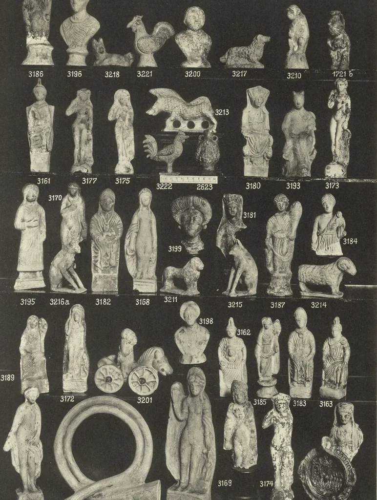 An illustration from Beschreibung römischer Altertümer [volume 2] / gesammelt von Carl Anton Niessen, 1911, leaf 217