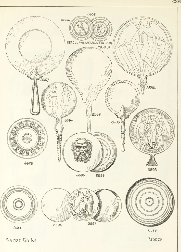 An illustration from Beschreibung römischer Altertümer [volume 2] / gesammelt von Carl Anton Niessen, 1911, leaf 233