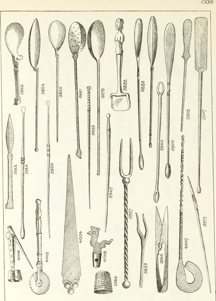 An illustration from Beschreibung römischer Altertümer [volume 2] / gesammelt von Carl Anton Niessen, 1911, leaf 245