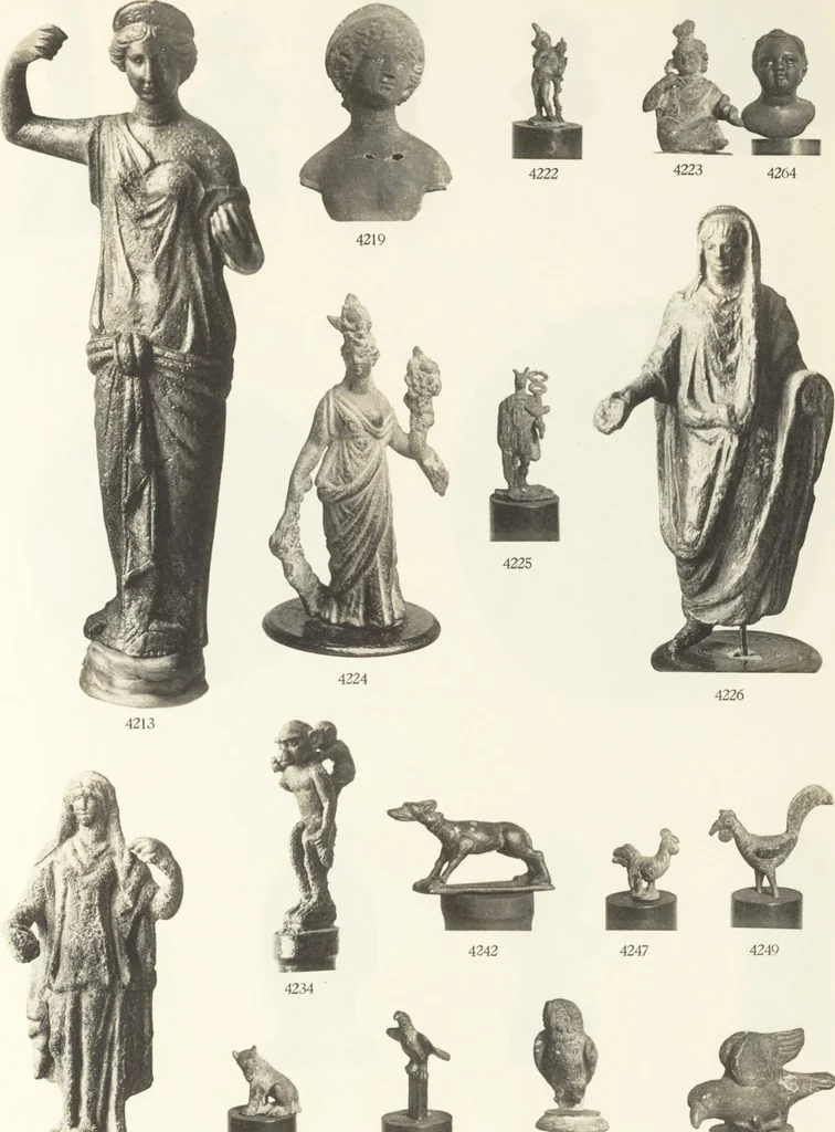 An illustration from Beschreibung römischer Altertümer [volume 2] / gesammelt von Carl Anton Niessen, 1911, leaf 255