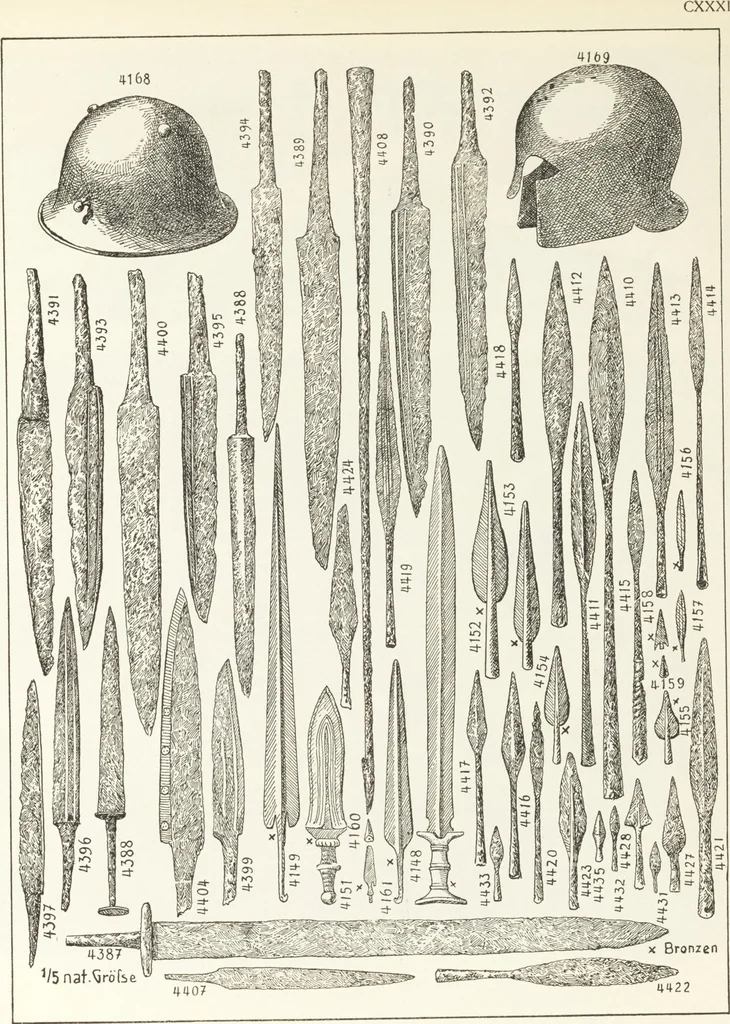 An illustration from Beschreibung römischer Altertümer [volume 2] / gesammelt von Carl Anton Niessen, 1911, leaf 263
