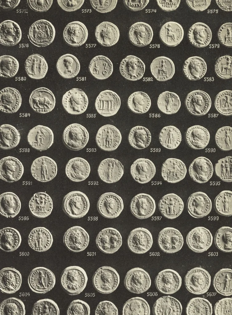 An illustration from Beschreibung römischer Altertümer [volume 2] / gesammelt von Carl Anton Niessen, 1911, leaf 279