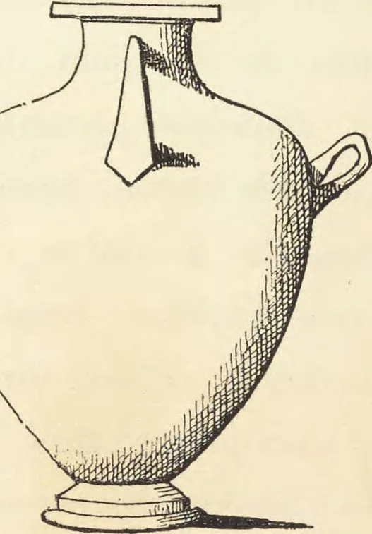 An illustration from Description des collections d'antiquités conservées à l'Hôtel Lambert, 1886, leaf 148