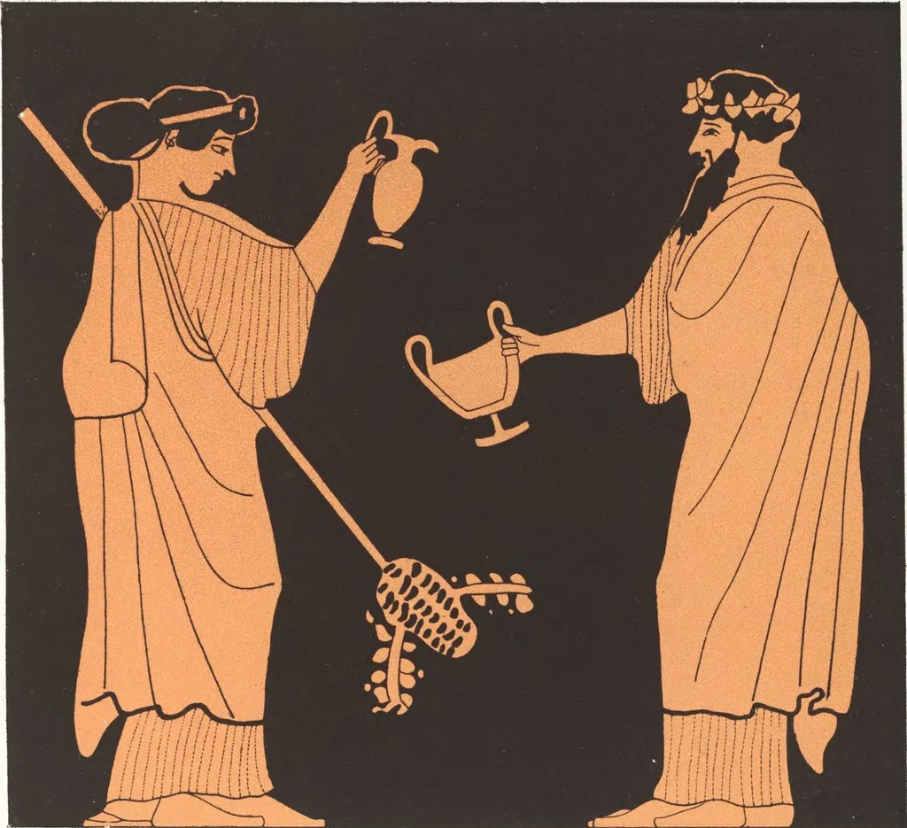 An illustration from Description des collections d'antiquités conservées à l'Hôtel Lambert, 1886, leaf 179