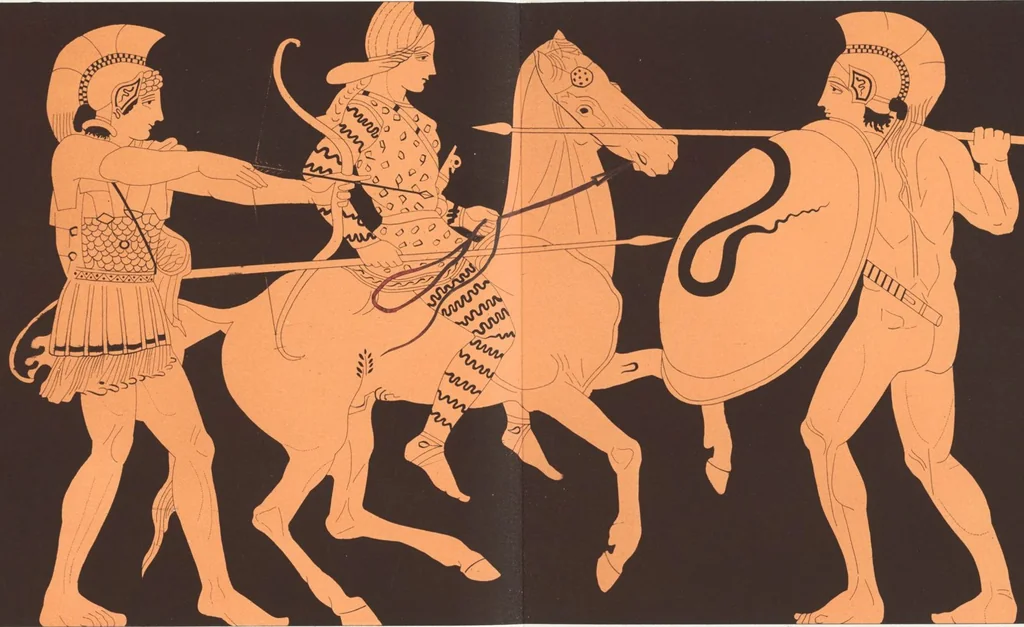 An illustration from Description des collections d'antiquités conservées à l'Hôtel Lambert, 1886, leaf 203