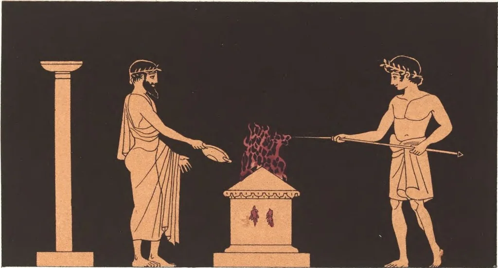 An illustration from Description des collections d'antiquités conservées à l'Hôtel Lambert, 1886, leaf 247