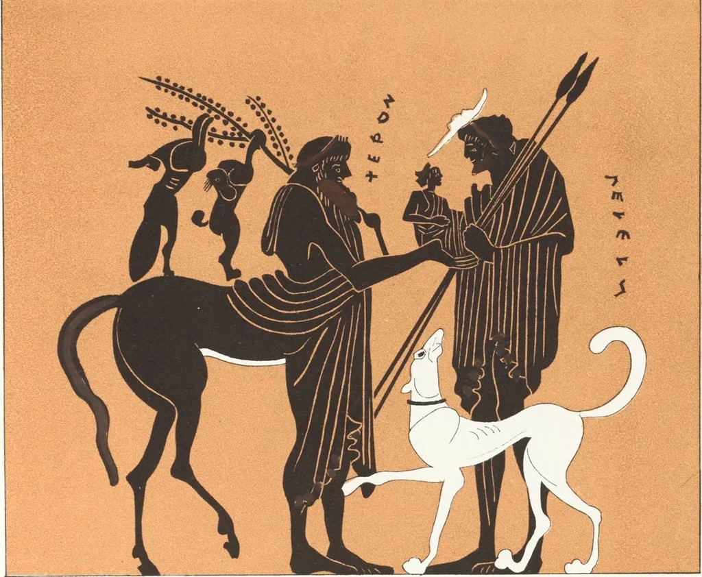 An illustration from Description des collections d'antiquités conservées à l'Hôtel Lambert, 1886, leaf 97
