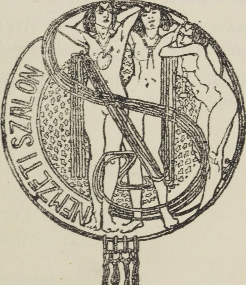 An illustration from A Nemzeti Szalon téli kiállitásának katalógusa., 1915, leaf 1
