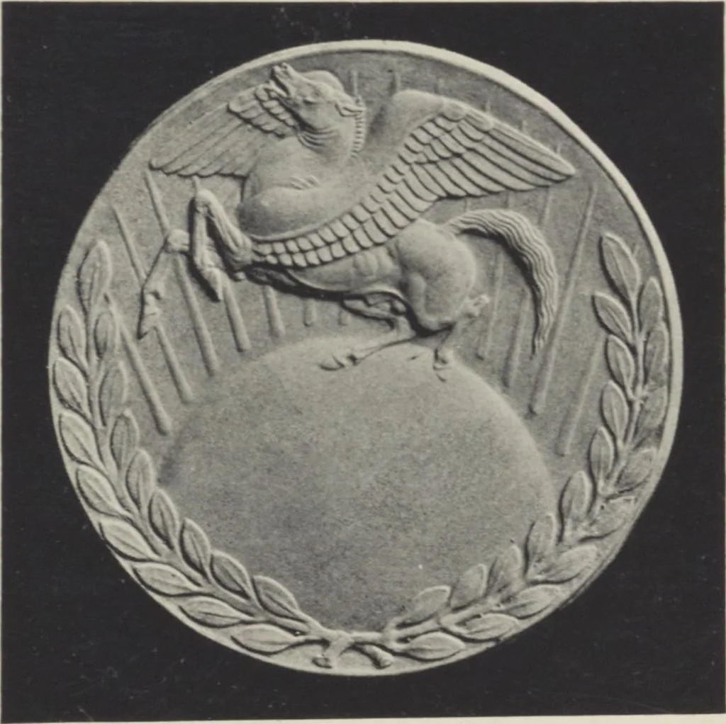 An illustration from Catalogue of an exhibition of sculpture by Paul Manship ... : February 15-March 8, 1916 / with an introduction by Martin Birnbaum, 1916, leaf 25