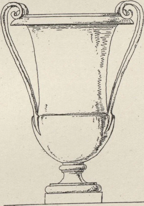 An illustration from Etchings, representing the best examples of ancient ornamental architecture : drawn from the originals in Rome, and other parts of Italy, during the years 1794, 1795 and 1796. by Charles Heathcote Tatham, architect facsimile reproduction by photo-lithography, 1890, leaf 56