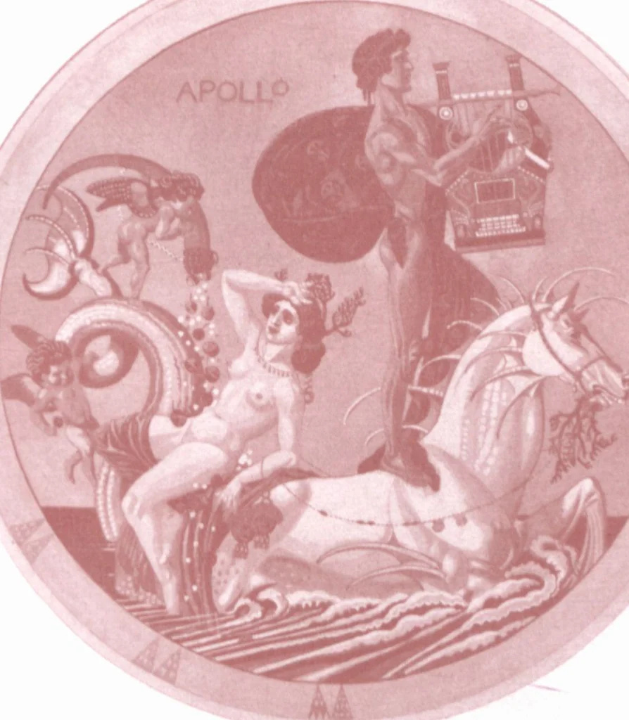 An illustration from Iulius Diez / Text von Rich. Braungart, 1920, leaf 103