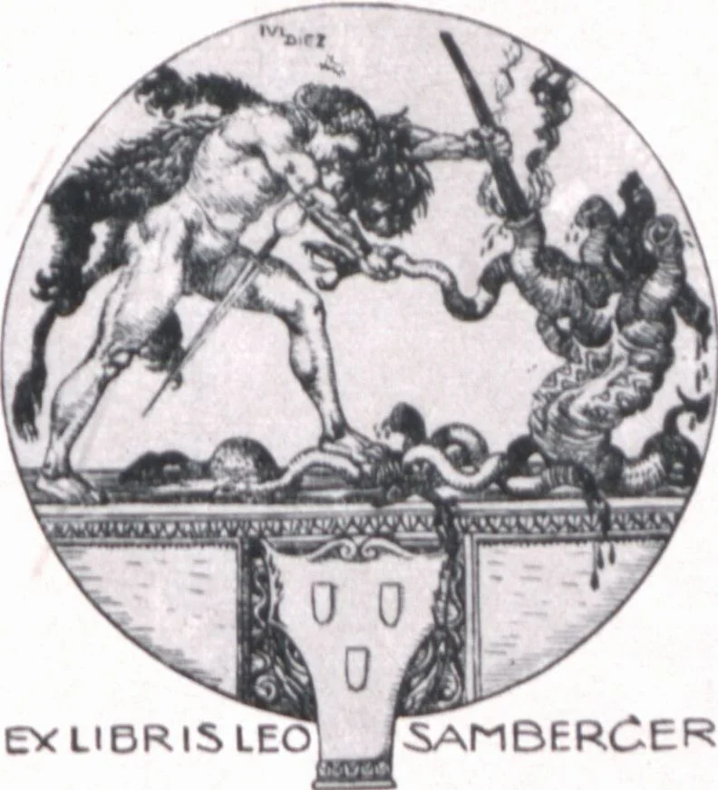 An illustration from Iulius Diez / Text von Rich. Braungart, 1920, leaf 115