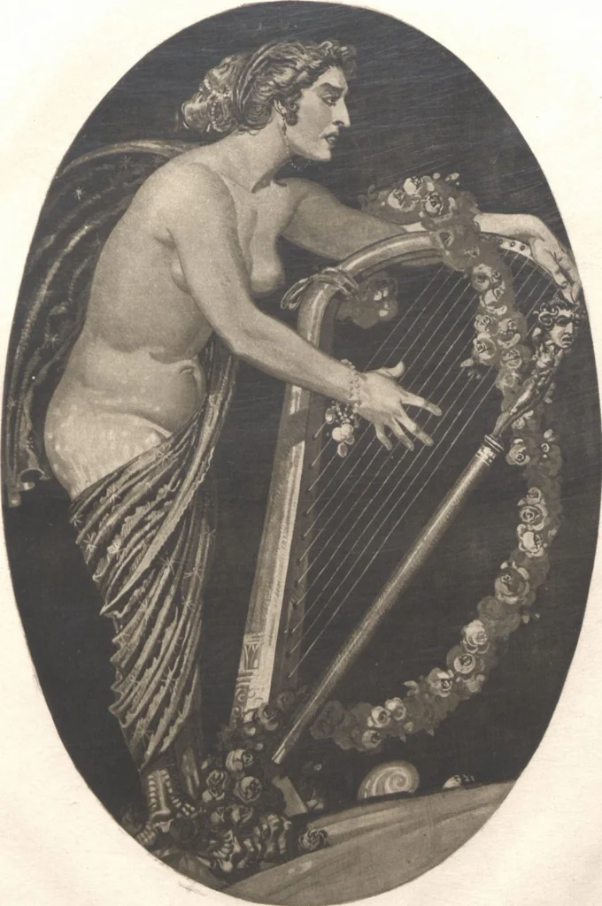 An illustration from Iulius Diez / Text von Rich. Braungart, 1920, leaf 126