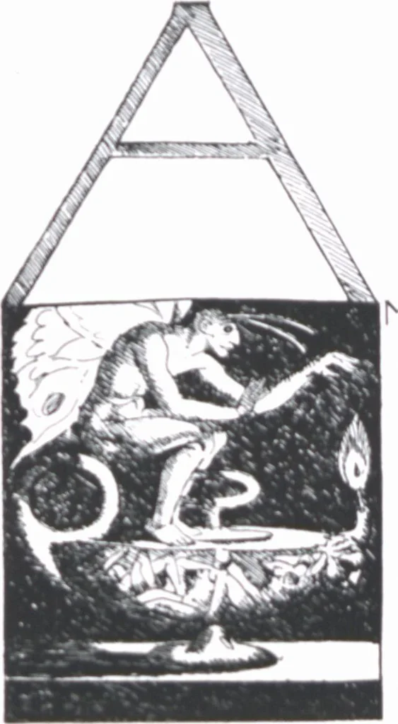 An illustration from Iulius Diez / Text von Rich. Braungart, 1920, leaf 13