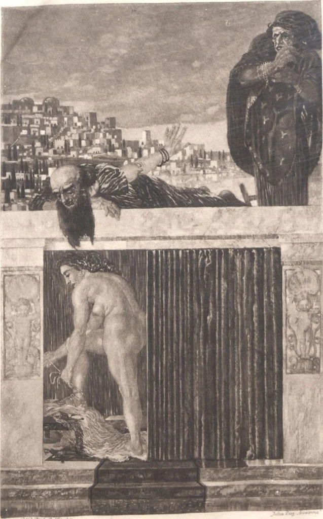 An illustration from Iulius Diez / Text von Rich. Braungart, 1920, leaf 131