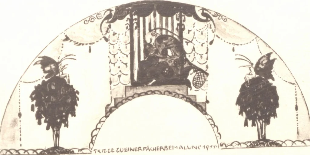An illustration from Iulius Diez / Text von Rich. Braungart, 1920, leaf 153