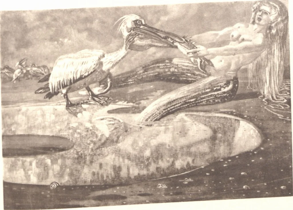 An illustration from Iulius Diez / Text von Rich. Braungart, 1920, leaf 167