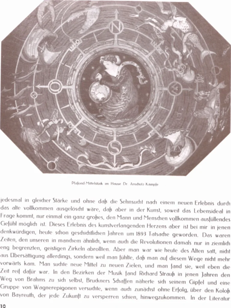 An illustration from Iulius Diez / Text von Rich. Braungart, 1920, leaf 18