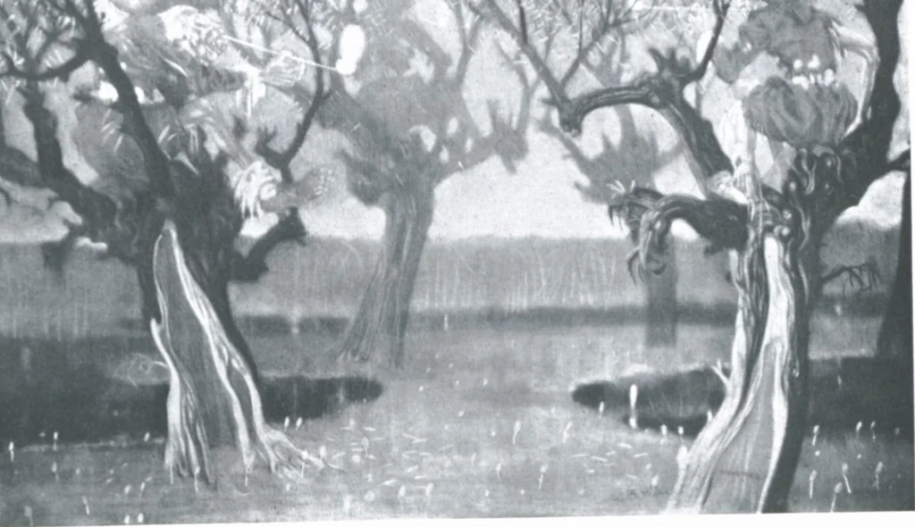 An illustration from Iulius Diez / Text von Rich. Braungart, 1920, leaf 37