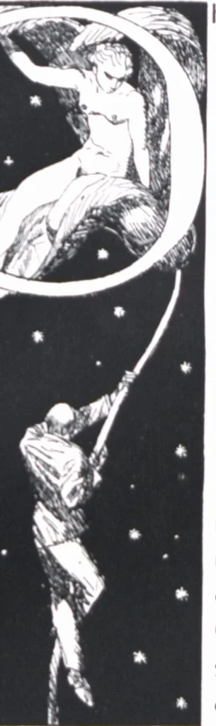 An illustration from Iulius Diez / Text von Rich. Braungart, 1920, leaf 49